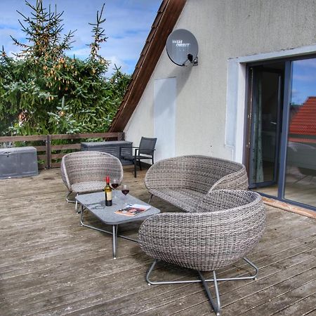 Ostseeferienhaus Oberes Apartment Mönkebude Dış mekan fotoğraf