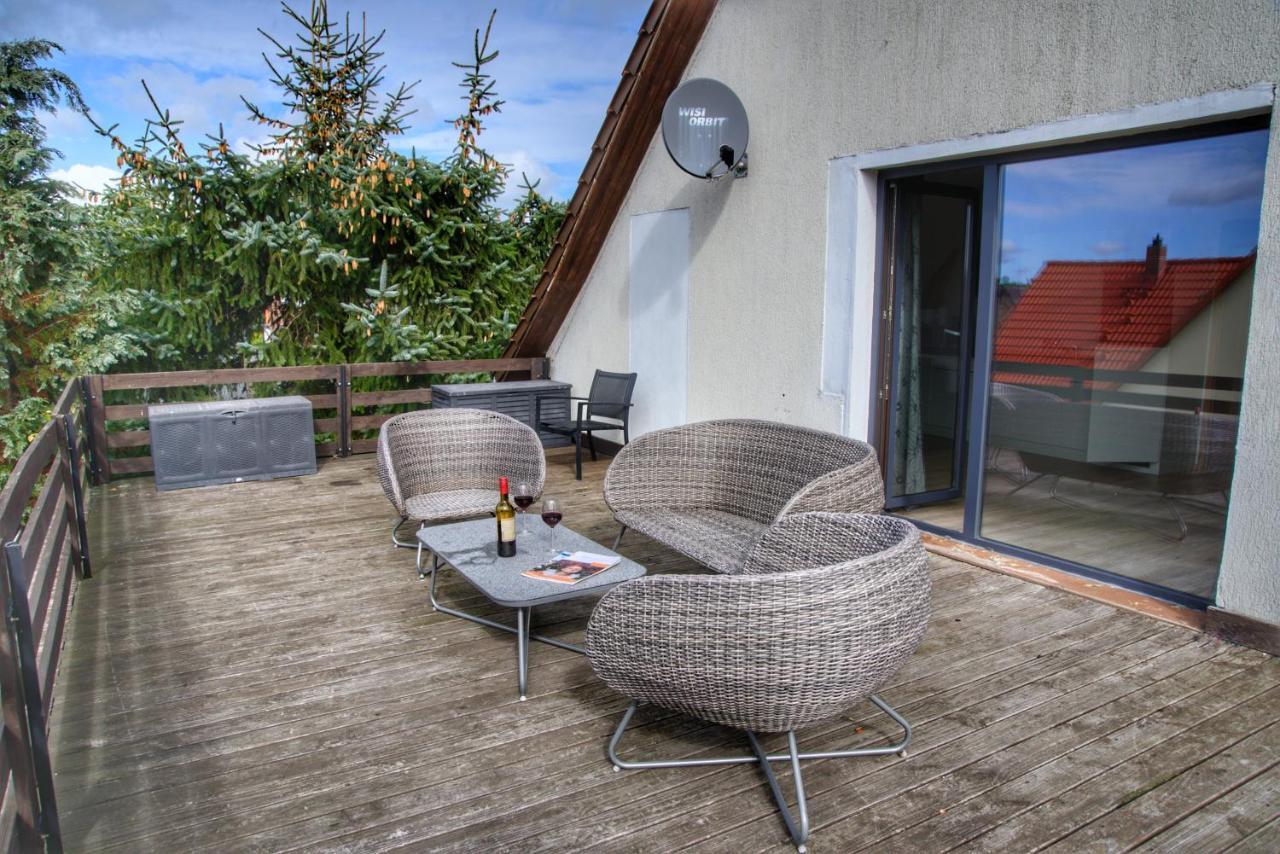 Ostseeferienhaus Oberes Apartment Mönkebude Dış mekan fotoğraf